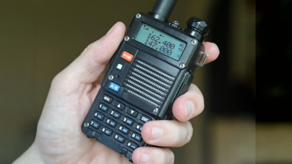 Baofeng handheld ham radio - popular beginner-friendly two-way radio