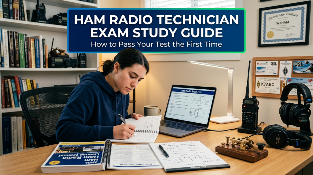 Ham Radio Exam Study Guide: How to Pass Your Technician Test the First Time