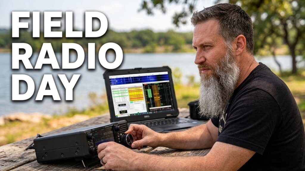 Inks Lake POTA Activation: Full Setup and Operation
